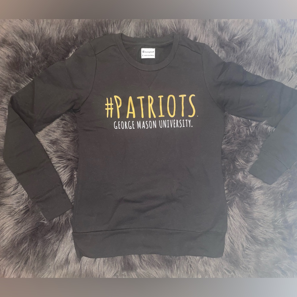 Champion Black Crewneck Sweatshirt